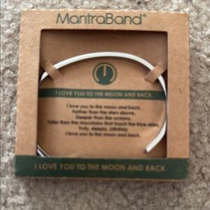 MantraBand Silver Bracelet